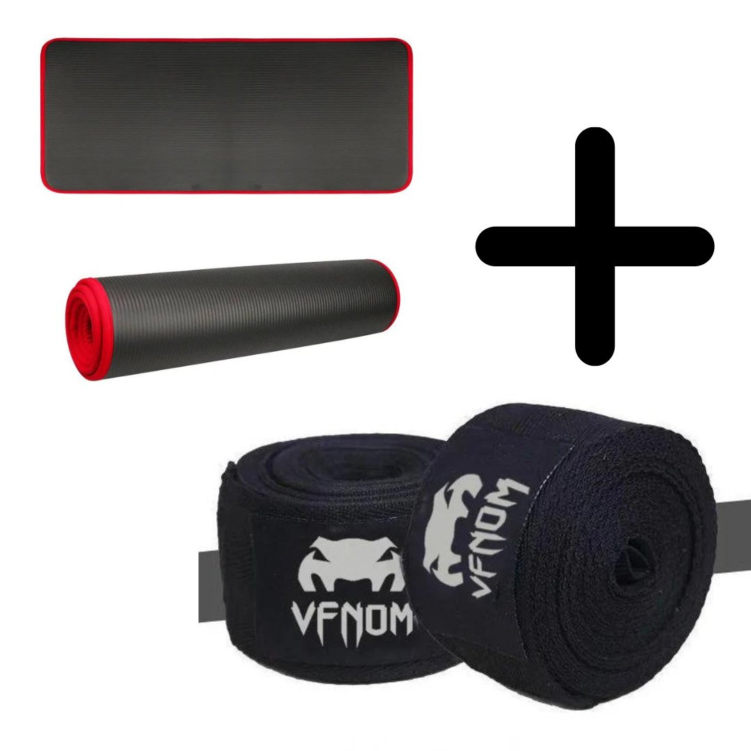 Ultimate Grip Workout Mat + Pro Guard Boxing Hand Wraps (2 Pcs) - My Store